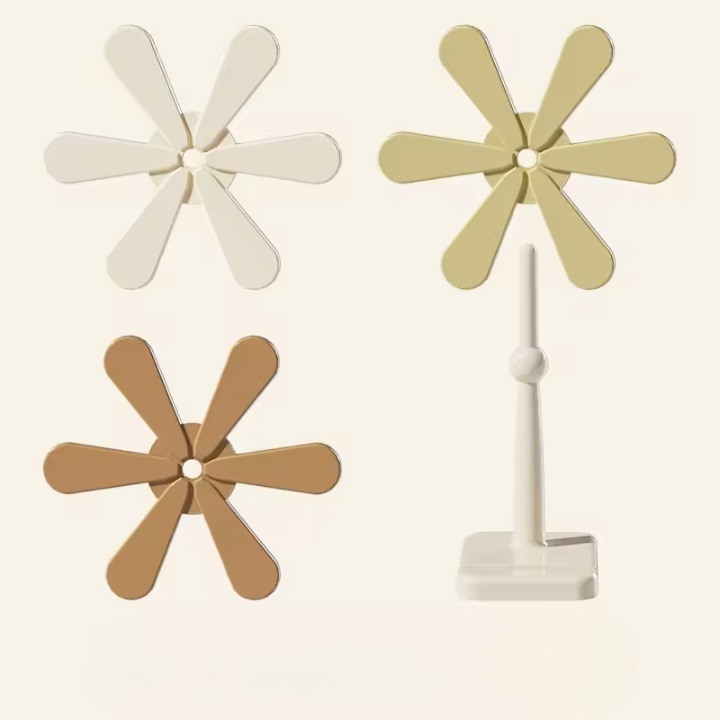 1 set of silicone heat-resistant foldable non-slip trays