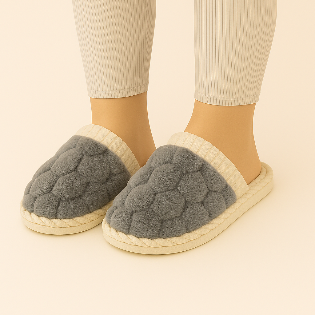 Selene | Fluffy winter slippers