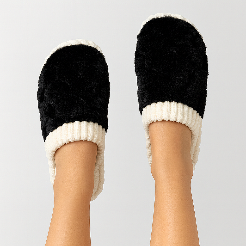 Selene | Fluffy winter slippers