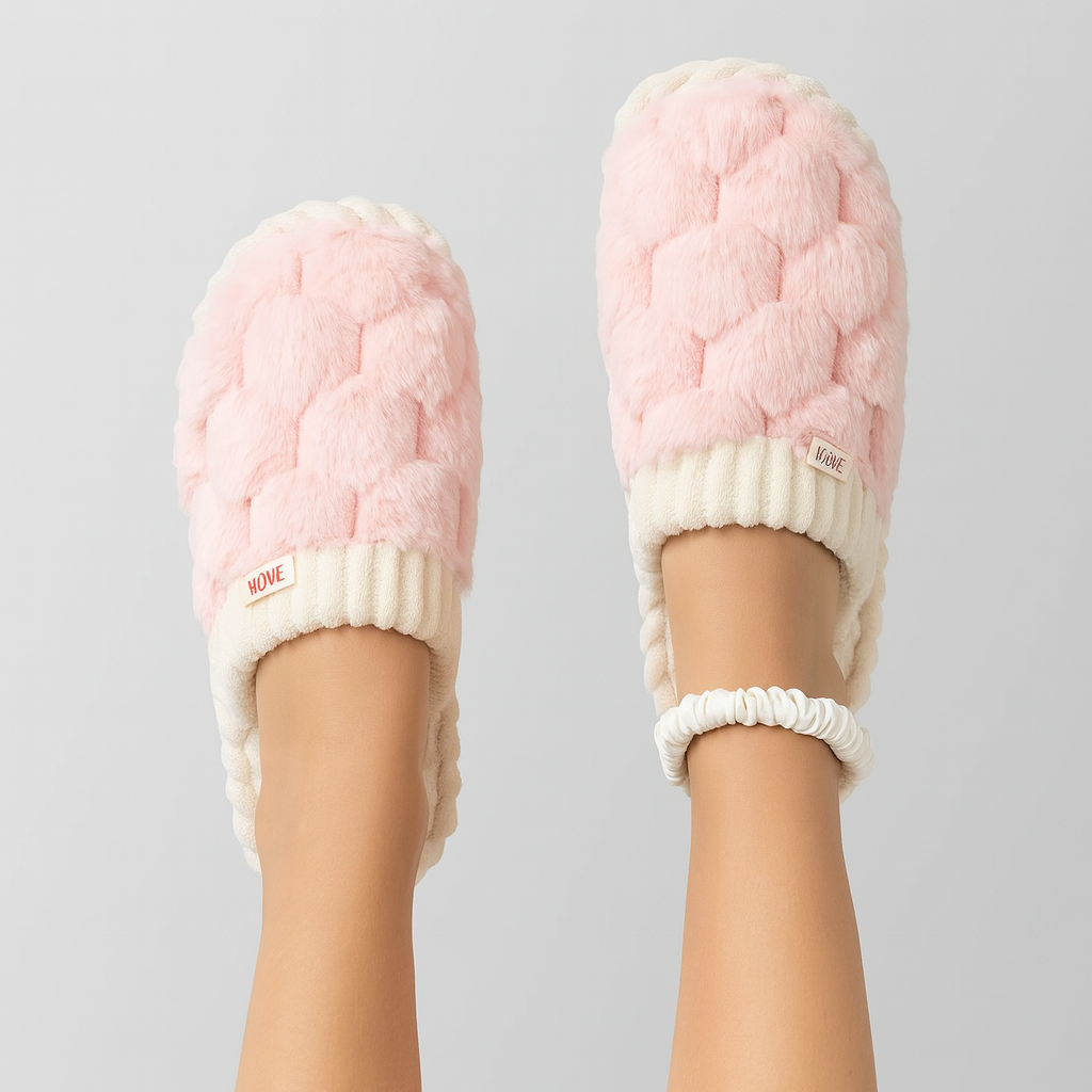 Selene | Fluffy winter slippers