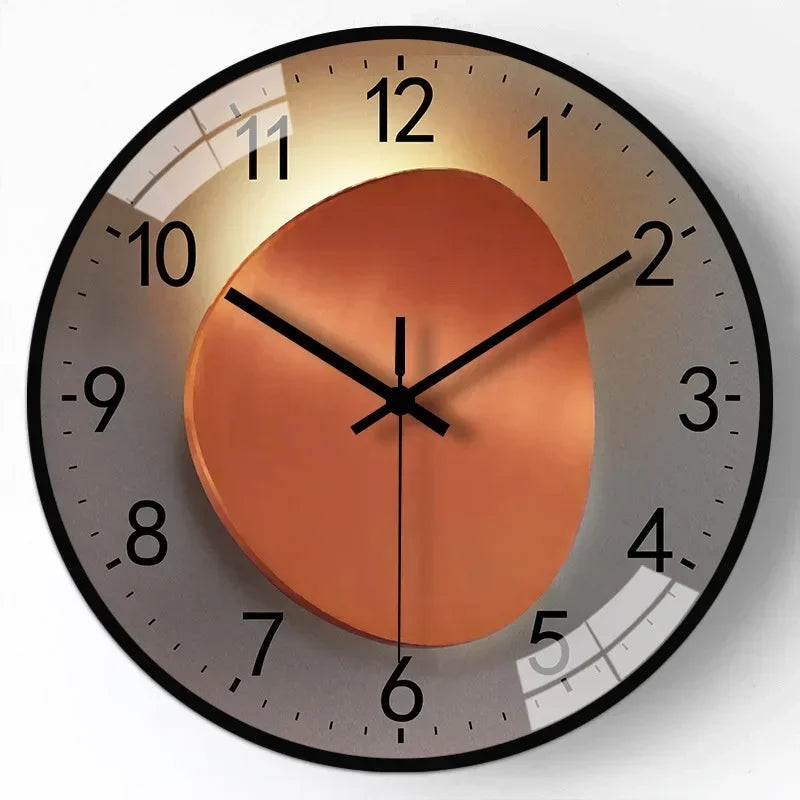 Silent Time - Classic Style Digital Wall Clock