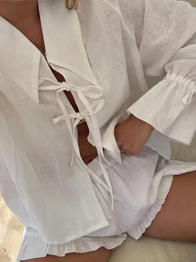 Melina - Shirt and Shorts Relay Set