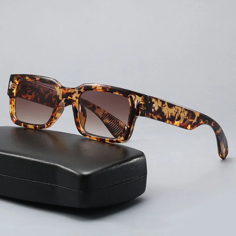 Elara Vintage Two-Tone Sunglasses