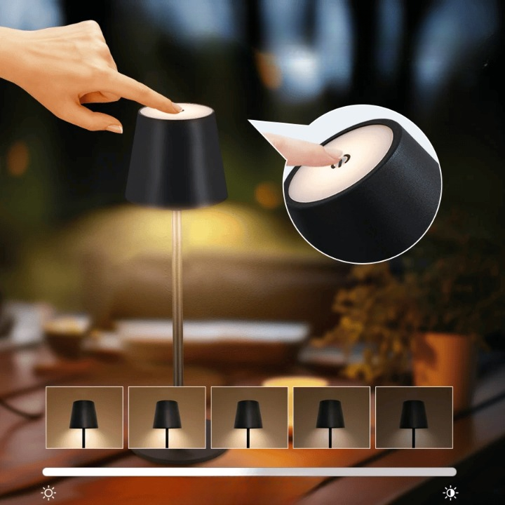 Moody Lamp - LED Rechargeable Mood Touch Lighting Desk Lamp