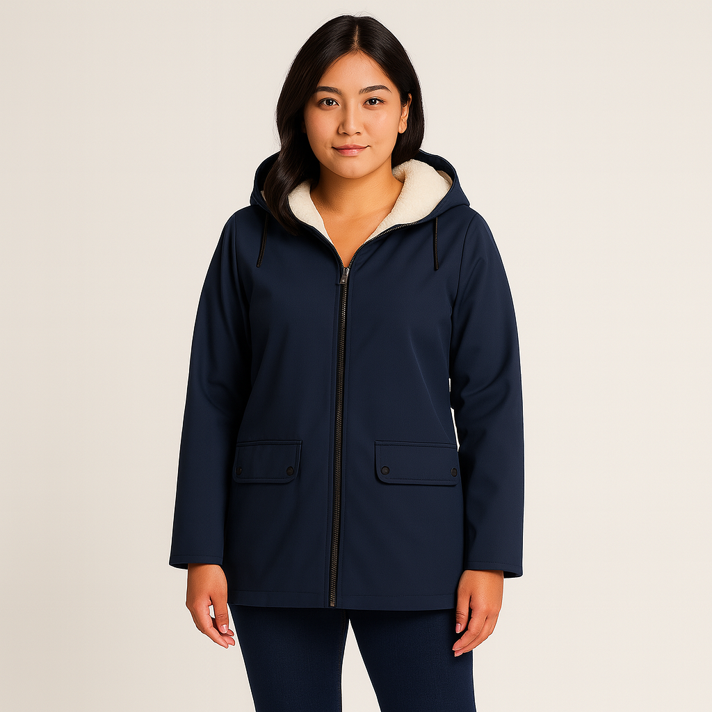 Shania | Hooded Waterproof Winter Trench Coat