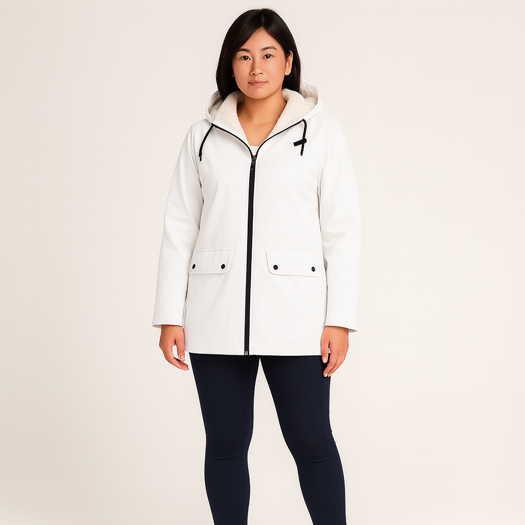 Shania | Hooded Waterproof Winter Trench Coat