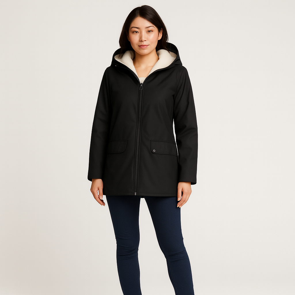 Shania | Hooded Waterproof Winter Trench Coat