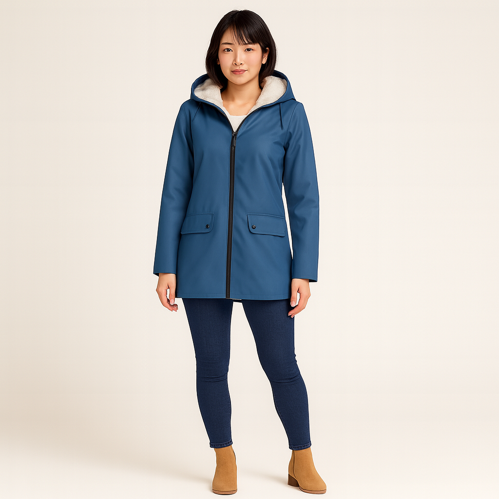 Shania | Hooded Waterproof Winter Trench Coat