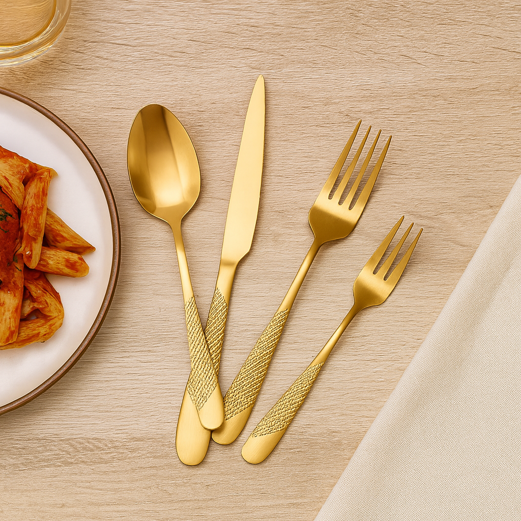 Silveron | 30-Piece Stainless Steel Cutlery Set