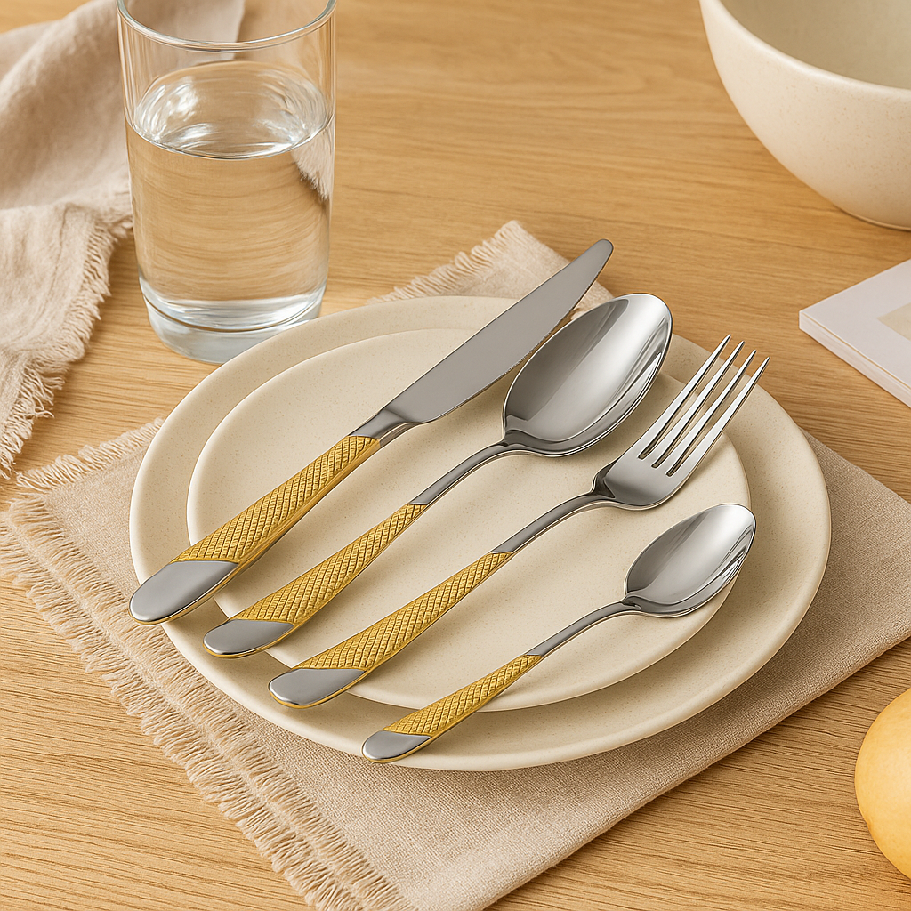 Silveron | 30-Piece Stainless Steel Cutlery Set