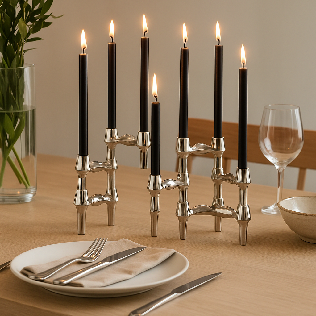 Silverscape | Modern Nordic Candle Holder