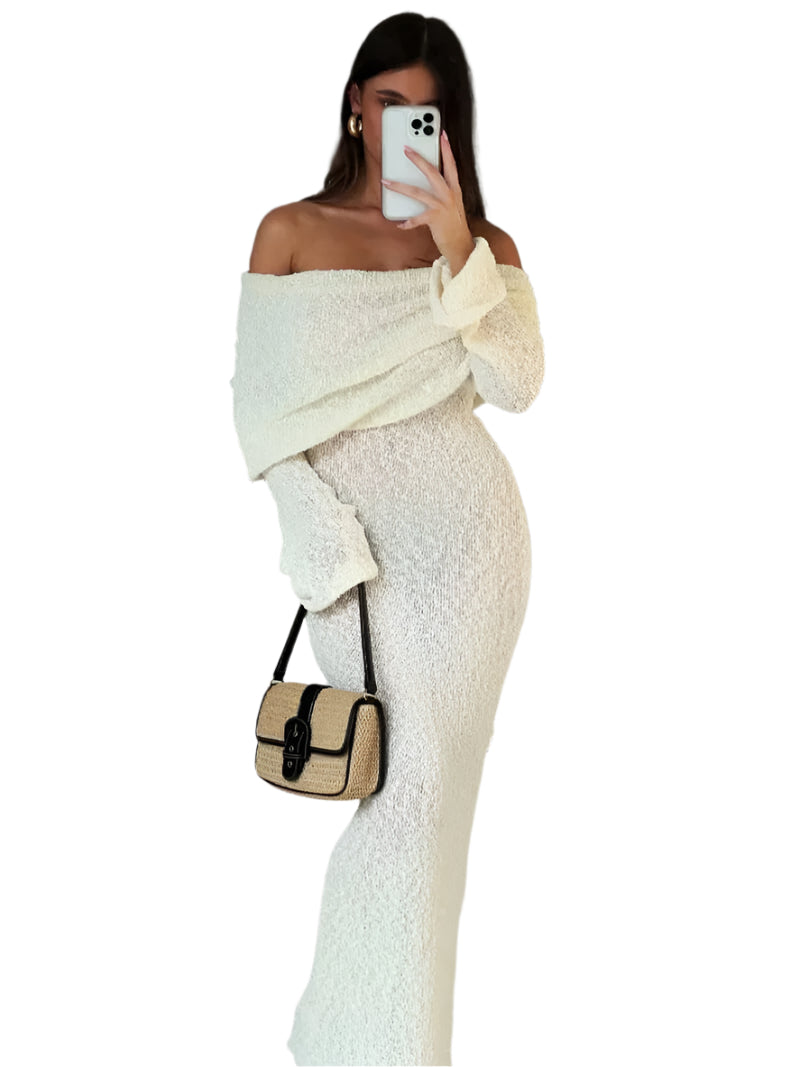 Sora - Long Sleeve Bodycon Beach Dress