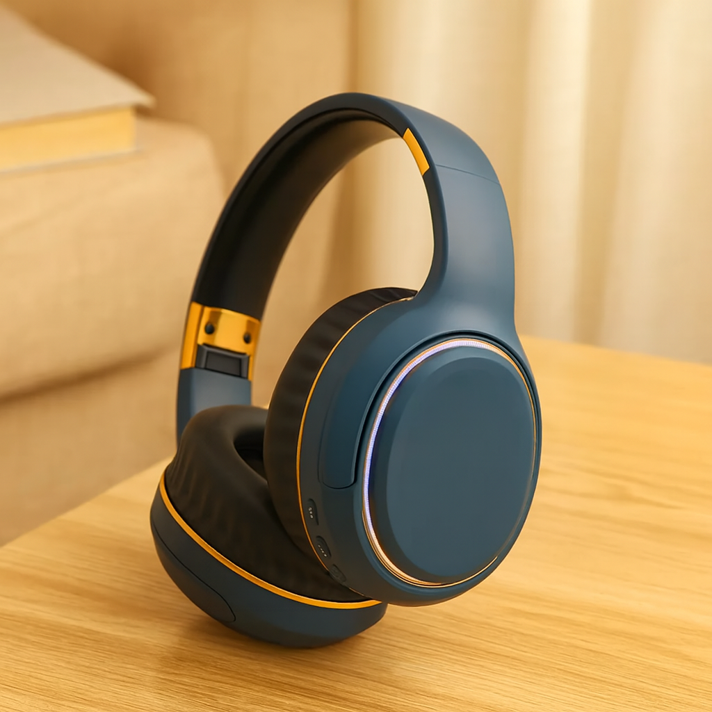 ソニックグロー | アンビエントライト付きワイヤレスヘッドホン