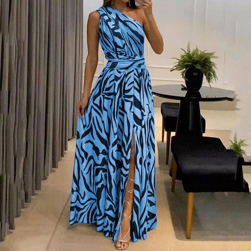 Dana - Elegant One-Shoulder Maxi Dress