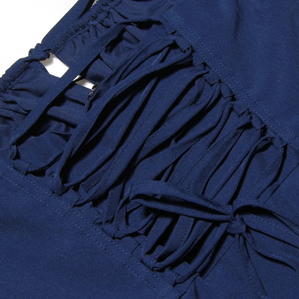 Doris – Lace spaghetti strap dress