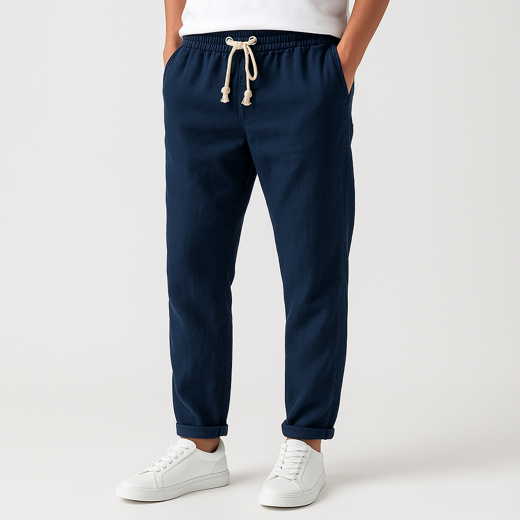 テオ - カジュアルリネンパンツ