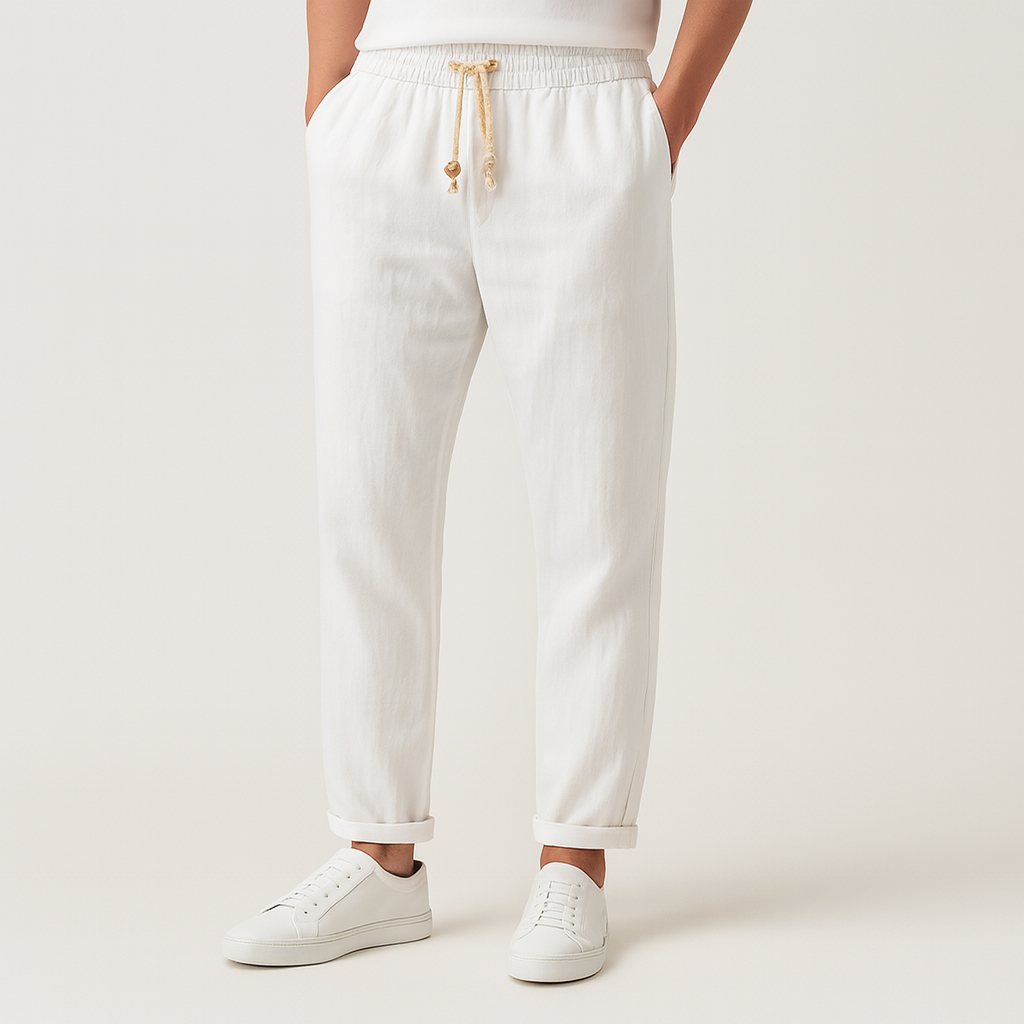 テオ - カジュアルリネンパンツ