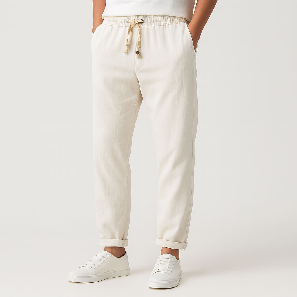 Theo - Casual Linen Pants