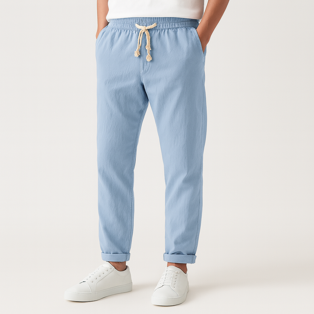 Theo - Casual Linen Pants