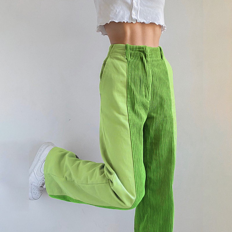 Lili - Stylish Corduroy Pants