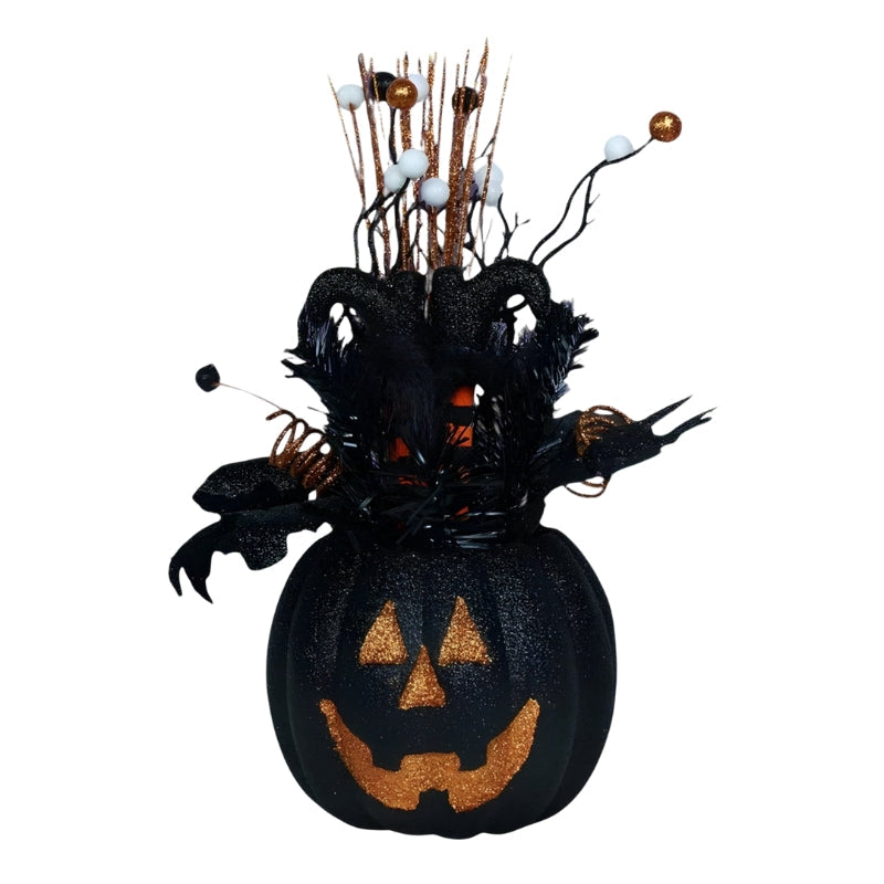 Spooky Squash Halloween Pumpkin Decorations – Festive Fall Decorations for Indoors and Outdoors