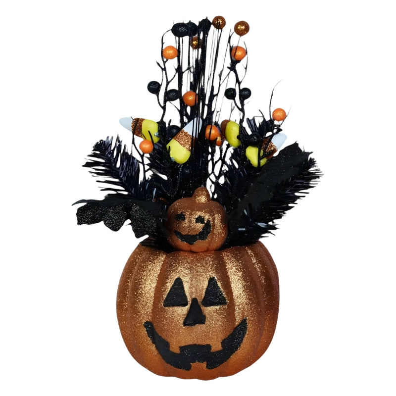 Spooky Squash Halloween Pumpkin Decorations – Festive Fall Decorations for Indoors and Outdoors