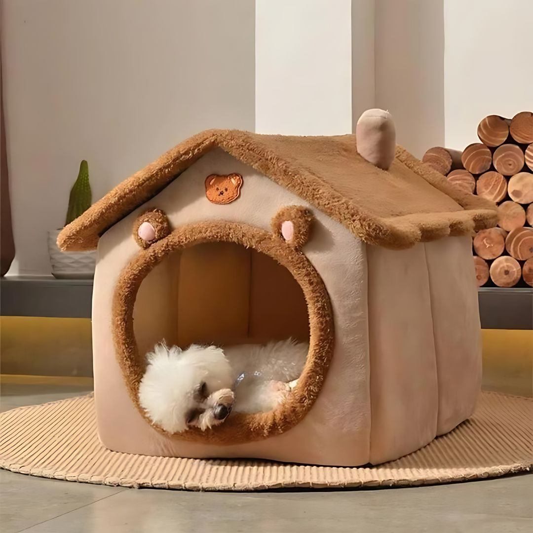 Soft and Washable Pet House - Paw Heaven