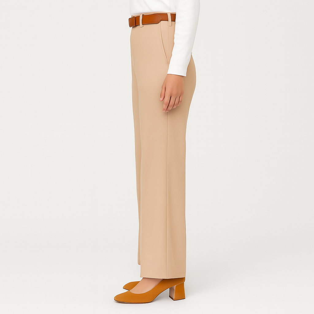 Valerie | Women's High-Waist Wide Pleated Pants