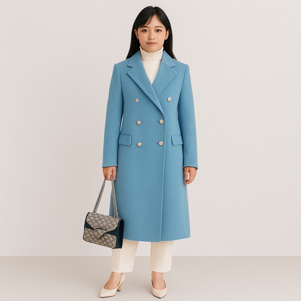 Vienne | Women's Double-Breasted Wool Coat