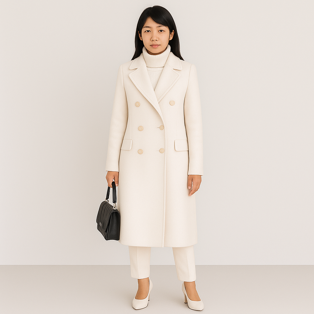 Vienne | Women's Double-Breasted Wool Coat