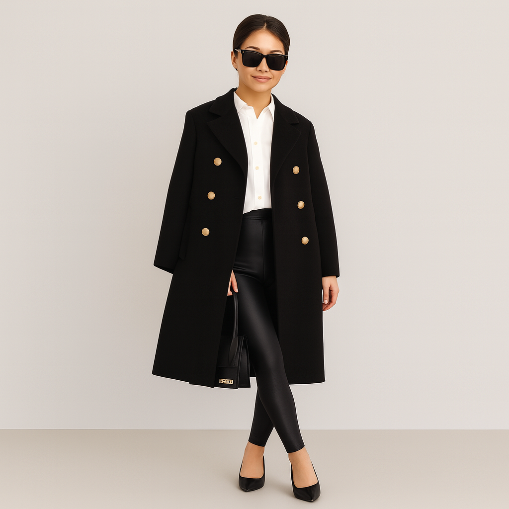 Vienne | Women's Double-Breasted Wool Coat