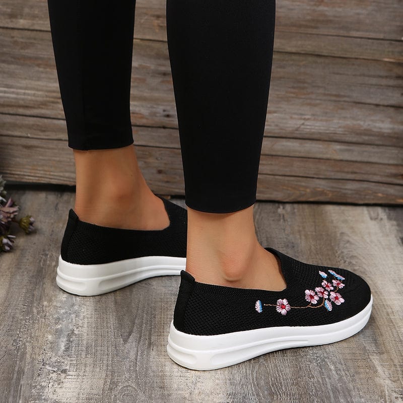 Esther - Stylish floral print shoes