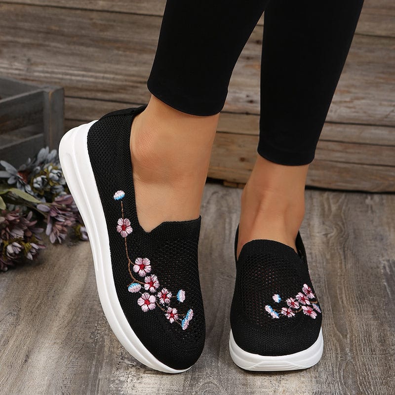Esther - Stylish floral print shoes