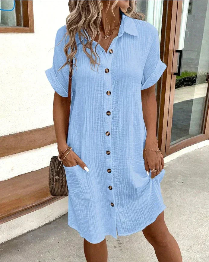 Clara - Casual Polo Dress