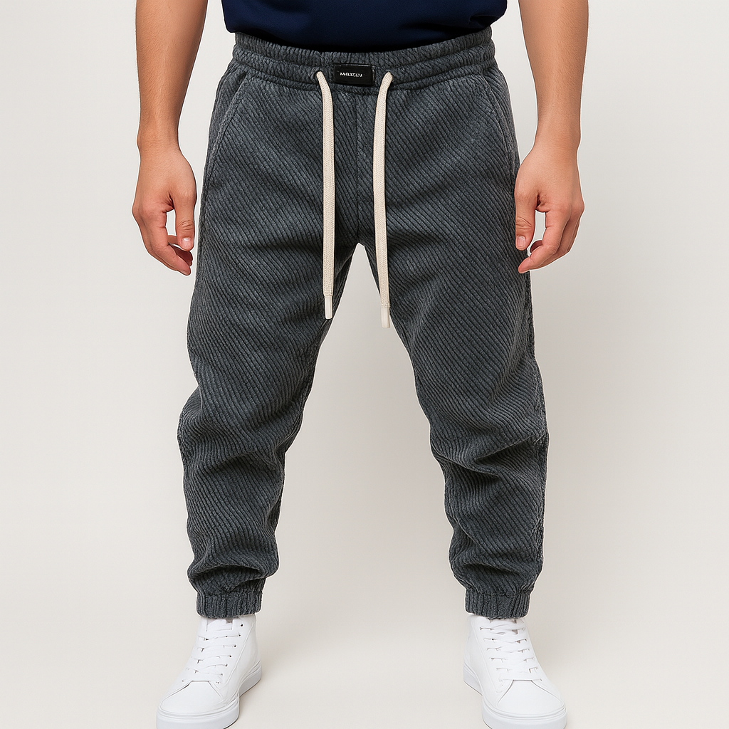 ウィルフレッド - カジュアルなドローストリングジョガーパンツ