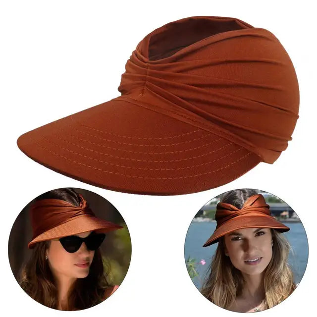 Fern - Summer beach hat with large visor