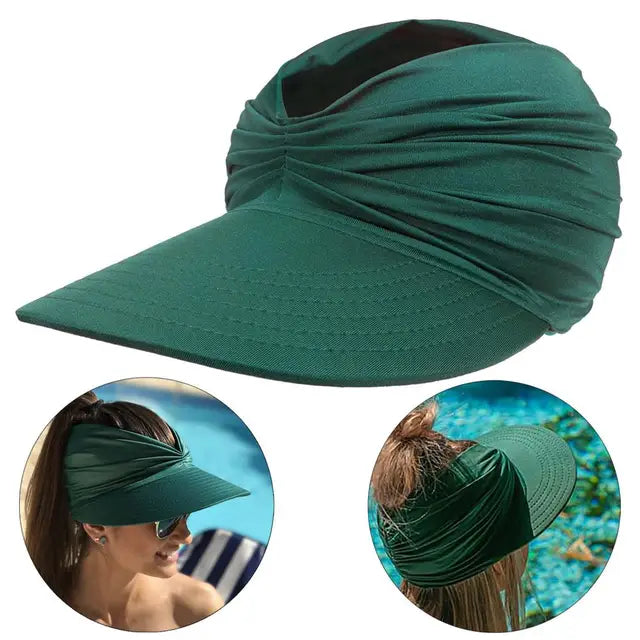 Fern - Summer beach hat with large visor