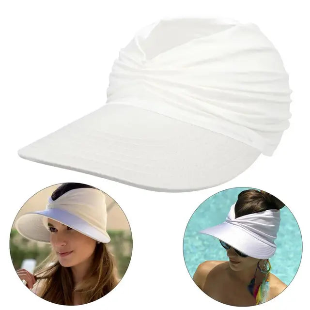 Fern - Summer beach hat with large visor