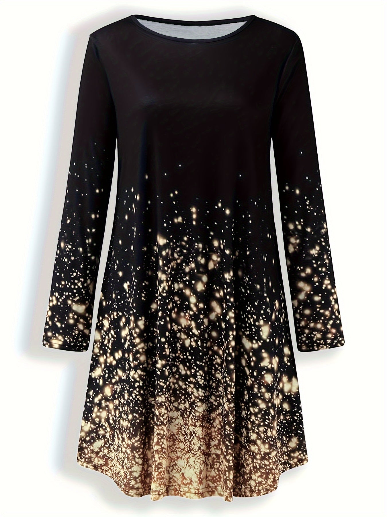 Lina - Bohemian Print Casual Dress