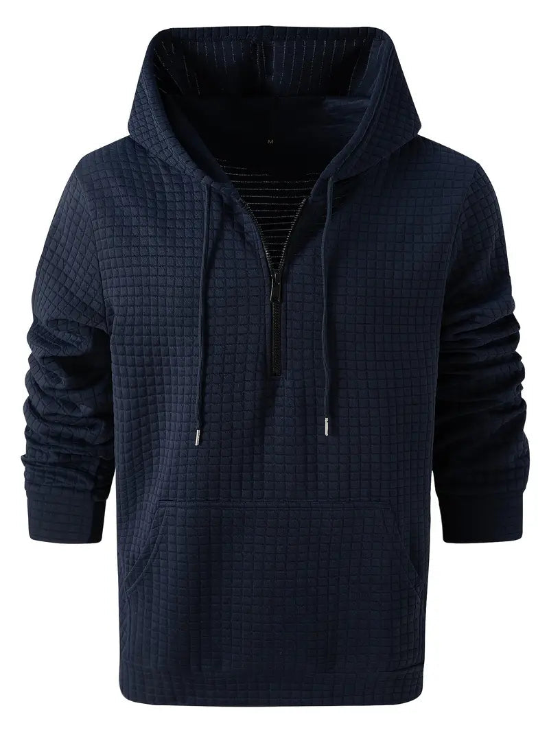 Minori - Long Sleeve Zip-Up Hoodie with Pockets