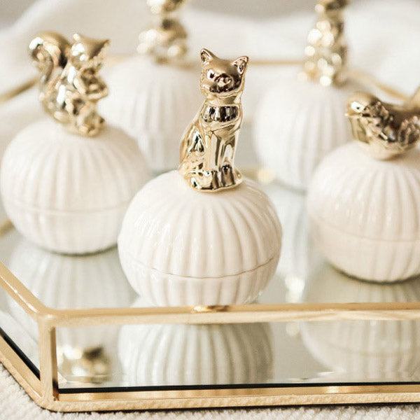 Jewelry Keeper - Animal Design Storage Jar