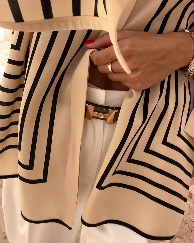 Mila - Casual Striped Top