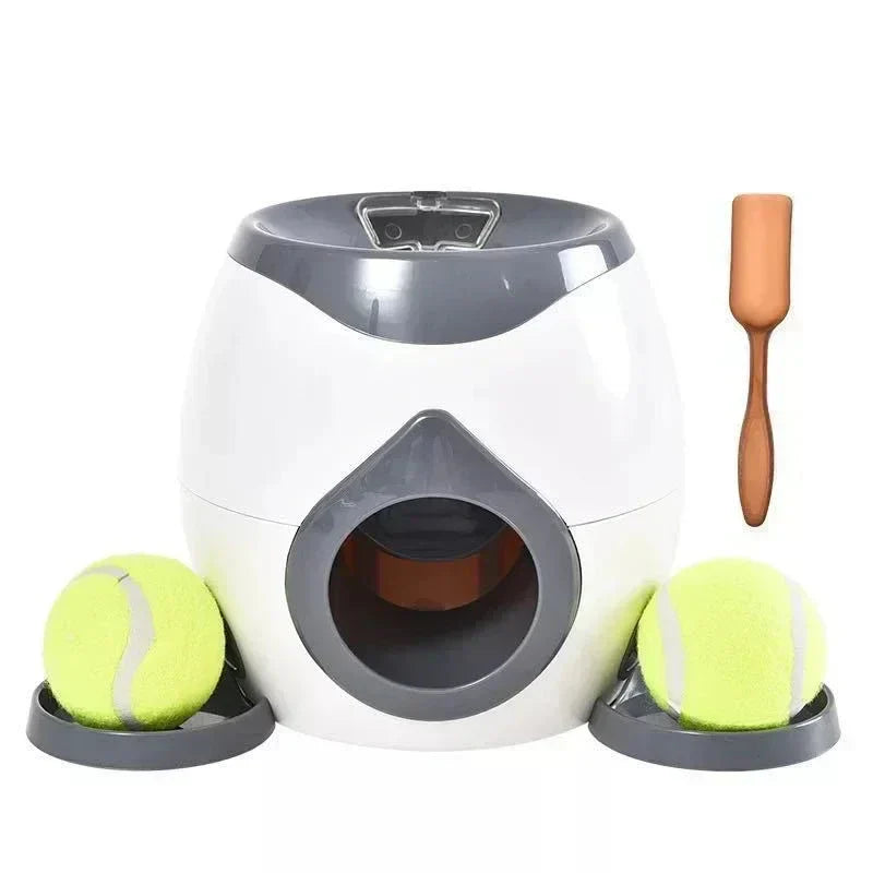 Treat Launcher - Automatic ball launcher with snacks