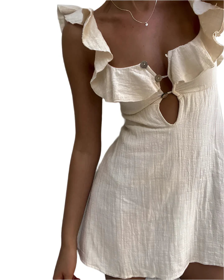 Taylor - Casual dress with playful ruffles