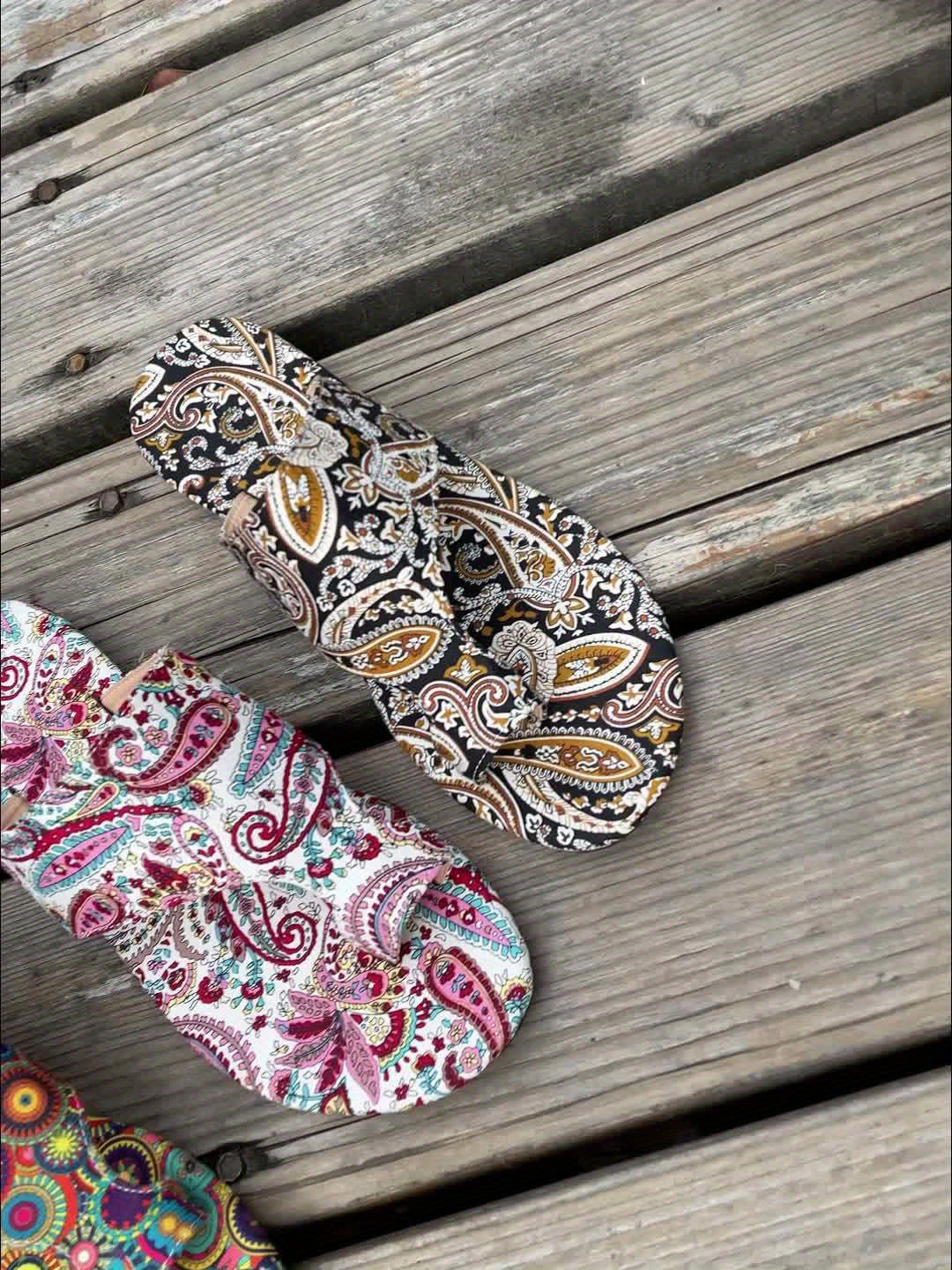 Michi - Colorful open-toe slippers