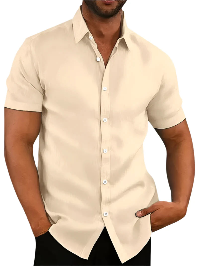 Philip - Short Sleeve Button Down Shirt