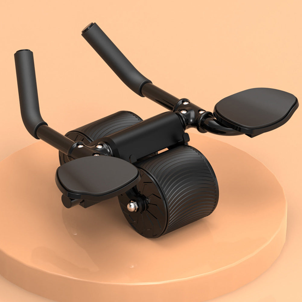 Ab Roller with Elbow Support, Automatic Rebound Ab Trainer