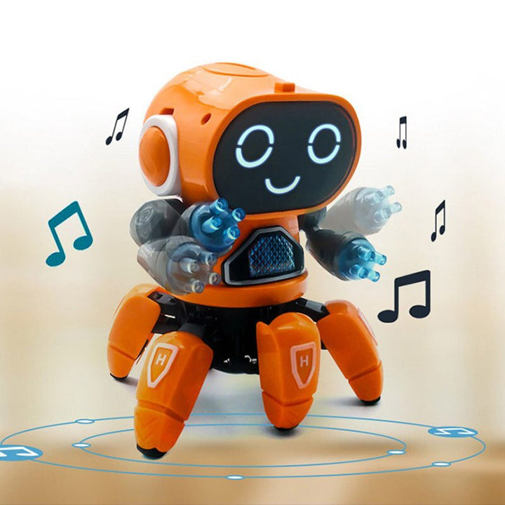 ロボグルーヴ - カラフルなLEDライトで歌って踊るインタラクティブロボット