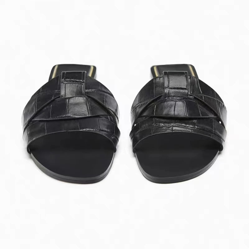Julie - Cross Strap Sandals