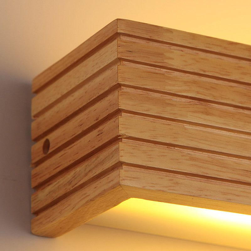 Wood Room – Warm wooden LED lighting
